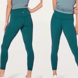 Lululemon Athletica Teal Leggings